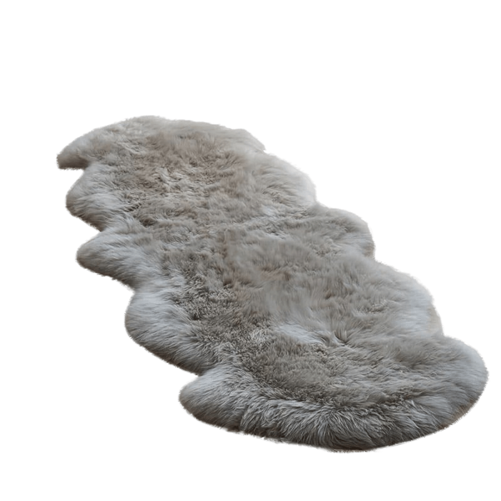 พรม MJHOMEDESIGNS BEDSIDE CARPET 71 ขนาด 65*130 ซม. เทา NO.2